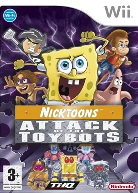 Nicktoons - Attack of the Toybots box cover front